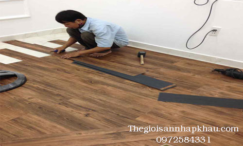 Công trình sàn nhựa tại Hưng Yên