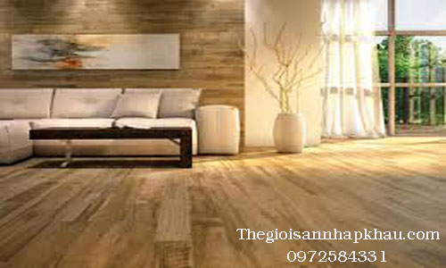 Sàn nhựa hèm khóa mang lại tính thẩm mỹ cao