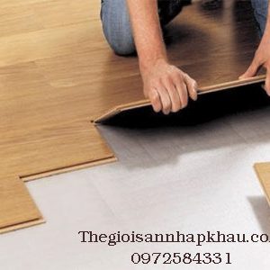 Thi công sàn nhựa hèm khóa Eco-1002-26