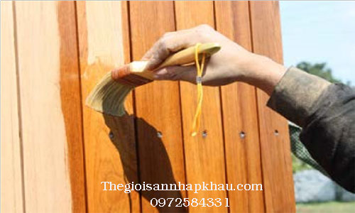 Thi công dầu dưỡng gỗ