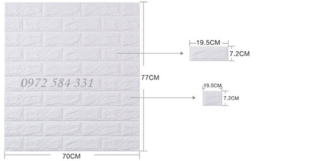 kich thuoc cua xop dan tuong 3d gia gach