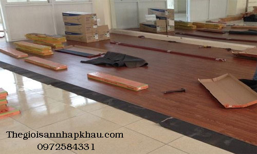 Đơn vị lắp đặt sàn nhựa giá rẻ chất lượng