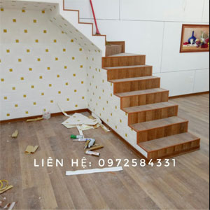 Sàn nhựa sử dụng cho cầu thang tại Thái Nguyên ảnh bìa