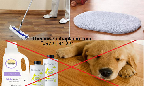 Cách vệ sinh sàn nhựa