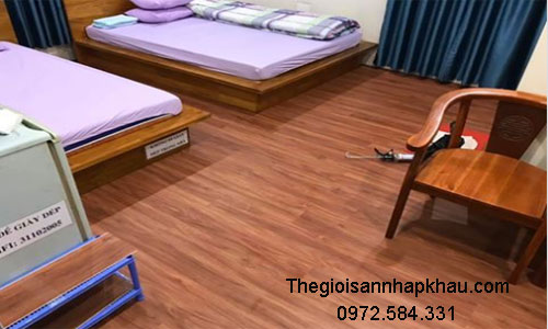 Sàn nhựa cho phòng ngủ giá rẻ tại Quảng Ninh