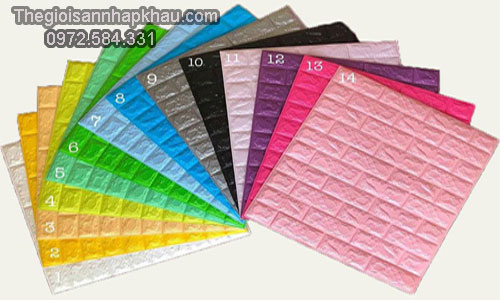 Xốp dán tường giá rẻ