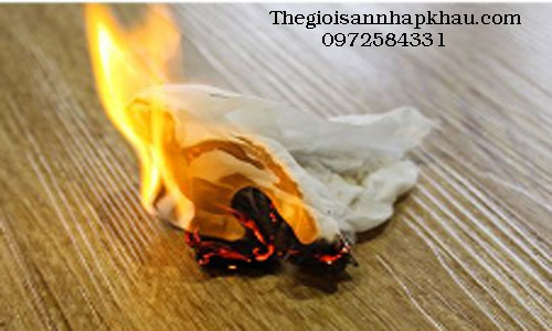 Sàn nhựa keo dán chống cháy