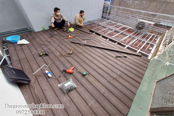 thi cong san nhua ngoai troi cho ban cong tai hai phong