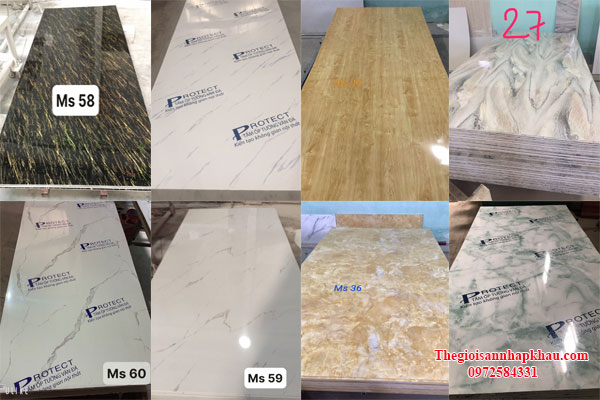 bang mau nhua optuong van da pvc tai hai phong