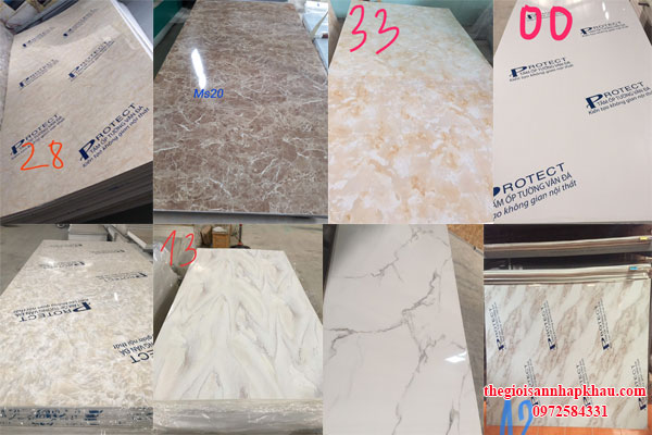 bang mau tam op nhua pvc van da hai phong