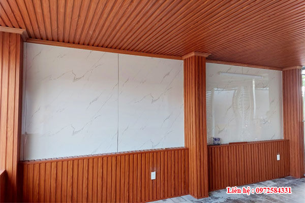 lap dat tran nhua lam song ket hop nhua op tuong van da pvc tai dong khe hai phong